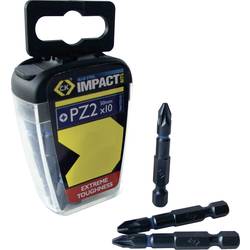 C.K T4560 PZ2LD10 sada bitů, 10dílná, křížový PZ, 1/4 (6,3 mm)