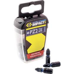 C.K T4560 PZ2D15 sada bitů, 15dílná, křížový PZ, 1/4 (6,3 mm)