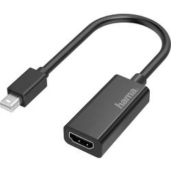 Hama 00200332 Mini-DisplayPort / HDMI adaptér [1x UK zástrčka - 1x mini DisplayPort zástrčka] černá