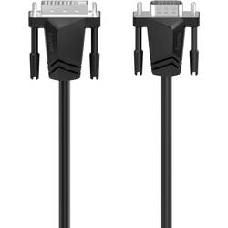 Hama DVI / VGA kabelový adaptér DVI-I 24+5pól. Zástrčka, VGA pólové Zástrčka 1.50 m černá 00200714 DVI kabel