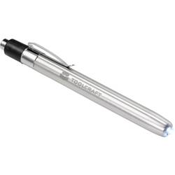 TOOLCRAFT TO-7429866 mini svítilna, penlight na baterii stříbrná