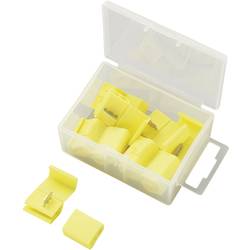 TRU COMPONENTS rychlospojka Pro kabel o rozměru: 0.75-2.5 mm² Tuhost (příčný řez): 0.75-2.5 mm² Pólů: 2 15 ks modrá