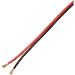TRU COMPONENTS TC-9202508 reproduktorový kabel 2 x 2.5 mm² černočervená 100 m