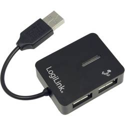 LogiLink UA0139 4 porty USB 2.0 hub černá