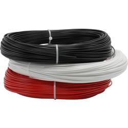 Renkforce RF-4738582 vlákno pro 3D tiskárny ABS plast 1.75 mm 600 g černá, bílá, červená 1 ks
