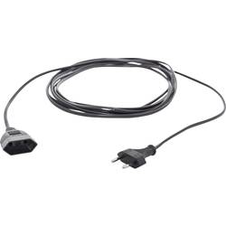 HAWA R698 napájecí prodlužovací kabel, 2.5 A, černá, 5.00 m, plochý