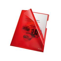 Bene průhledný obal Sichthülle DIN A4 PVC 0.15 mm červená (transparentní) 205000RT 100 ks