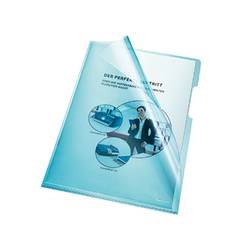 Bene průhledný obal Sichthülle DIN A4 PVC 0.15 mm modrá (jasná) 205000BL 100 ks