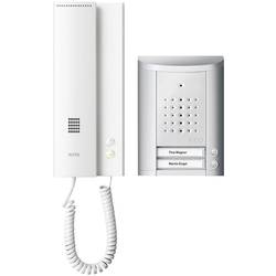 Ritto by Schneider Entravox domovní telefon kabelový kompletní sada pro 2 rodiny stříbrná
