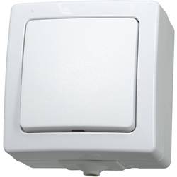 Kopp 565702005 spínání ve vlhkých místnostech křížový spínač bílá 1 ks