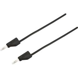 VOLTCRAFT MSB-300 měřicí kabel [lamelová zástrčka 4 mm - lamelová zástrčka 4 mm] 1.50 m, černá, 1 ks