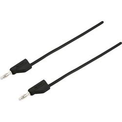 VOLTCRAFT MSB-300 měřicí kabel [lamelová zástrčka 4 mm - lamelová zástrčka 4 mm] 2.00 m, černá, 1 ks