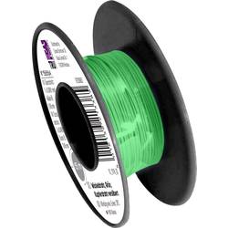 TRU COMPONENTS 1565164 navíjecí drát, Wire Wrap, 1 x 0.05 mm², zelená, 15 m