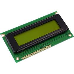 Display Elektronik LCD displej žlutozelená 16 x 2 Pixel (š x v x h) 84 x 44 x 7.6 mm