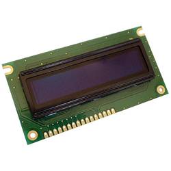 Display Elektronik OLED modul žlutá černá 16 x 2 Pixel (š x v x h) 84 x 10 x 44 mm DEP16202-Y