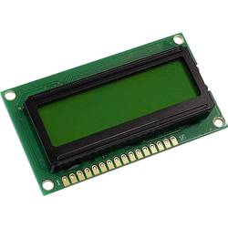 Display Elektronik LCD displej žlutozelená 16 x 2 Pixel (š x v x h) 65.5 x 36.7 x 9.6 mm