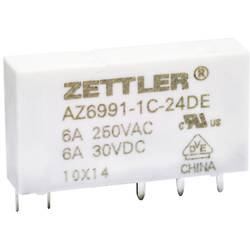 Zettler Electronics Zettler electronics, AZ6991-1C-12DA relé do DPS, monostabilní, 1 cívka, 125 V/DC, 8, 1 ks