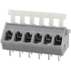 Degson DG243-5.0-10P-11-00AH-1 pružinová svorkovnice 3.31 mm² Pólů 10 šedá 1 ks