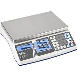 Kern CIB 6K-4 počítací váha Max. váživost 6 kg Rozlišení 0.5 g napájeno akumulátorem, přes napájecí zdroj do zásuvky šedobílá (RAL 9002)