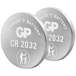 GP Batteries knoflíkový článek CR 2032 3 V 2 ks lithiová GPCR2032