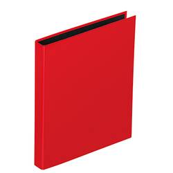 PAGNA kniha s kroužkovou vazbou Basic Colours DIN A4 Šířka hřbetu: 35 mm červená 2 kroužky 20606-03