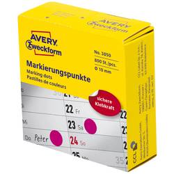 Avery-Zweckform 3850 popisovače etiket Ø 10 mm purpurová 800 ks trvalé papír