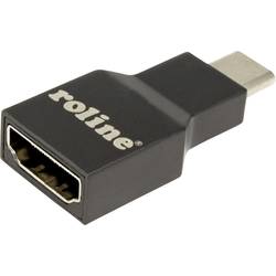 Roline 12.03.3224 adaptér [1x USB-C® zástrčka - 1x HDMI zásuvka] šedá
