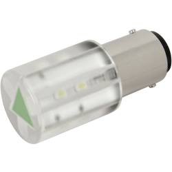 CML 18560351 indikační LED zelená BA15d 24 V/DC, 24 V/AC 1050 mcd