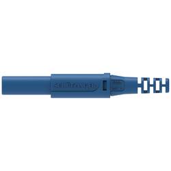 Schützinger DI SFK 30 S Ni / OK / BL bezpečnostní banánek 4 mm zástrčka modrá 1 ks Piece