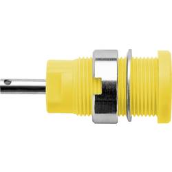 Schützinger DI SEB 6525 Ni / GE bezpečnostní vestavná zásuvka 4 mm žlutá 1 ks