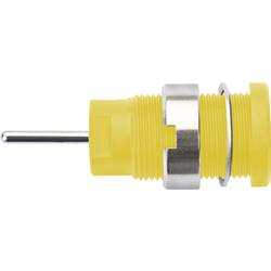 Schützinger DI SEB 6448 Ni / GE bezpečnostní vestavná zásuvka 4 mm žlutá 1 ks