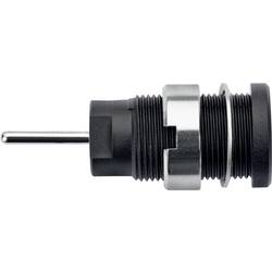 Schützinger DI SEB 6448 Ni / SW bezpečnostní vestavná zásuvka 4 mm černá 1 ks