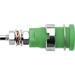 Schützinger DI SEB 6446 Ni / GN bezpečnostní vestavná zásuvka 4 mm zelená 1 ks