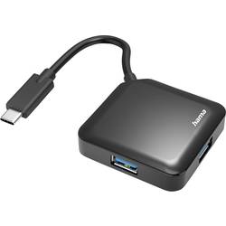 Hama 4 porty USB-C® (USB 3.1) Multiport hub černá