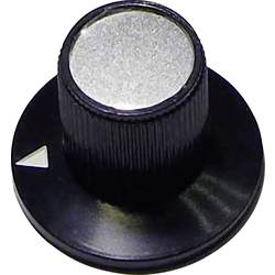 TRU COMPONENTS 23/12 otočný knoflík černá (Ø x v) 23 mm x 17 mm 1 ks