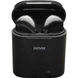 Denver TWE-36 špuntová sluchátka (In Ear) Bluetooth® stereo černá Nabíjecí pouzdro