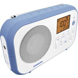 Sangean PR-D12 BT stolní rádio AM, FM Bluetooth bílá, modrá