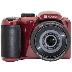 Kodak PIXPRO Astro Zoom AZ255 digitální fotoaparát 16.76 Megapixel Zoom (optický): 25 x červená Full HD videozáznam, stabilizace obrazu, s vestavěným bleskem
