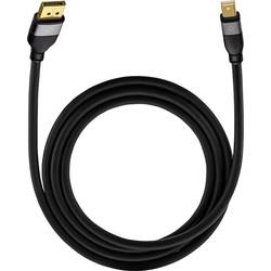 Mini-DisplayPort / DisplayPort kabelový adaptér 1.00 m černá Oehlbach Impact Plus M1