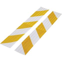 TOOLCRAFT RTS60/400-YL 1564044 Warning stripe RTS stříbrná, žlutá (d x š) 40 cm x 60 mm 1 sada