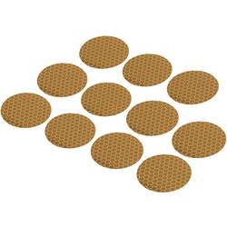 TOOLCRAFT RTS40-YL 1564056 Adhesive dots RTS žlutá (Ø) 40 mm 11 ks