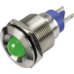 TRU COMPONENTS 1302117 indikační LED zelená 12 V/DC GQ19B-D/G/ 12V/S