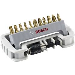 Bosch Accessories 2608522127 sada bitů, 12dílná, plochý, křížový PH, křížový PZ, vnitřní šestihran (TX), 1/4 (6,3 mm)