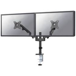 Neomounts DS70-750BL2 2násobný držák na stůl pro monitor 43,2 cm (17) - 68,6 cm (27) naklápěcí + nakláněcí, nastavitelná výška, otočný