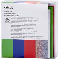 Cricut Insert Cards Rainbow S40 sada karet červená, modrá, zelená