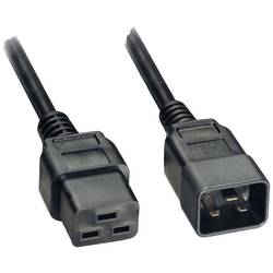 Akyga napájecí kabel [1x IEC C19 zásuvka 16 A - 1x IEC zástrčka C20 16 A] 1.80 m černá