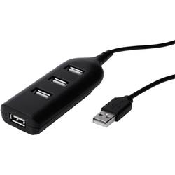 Digitus AB-50001-1 USB Hub 4 porty USB-A USB 2.0 480 MBit/s černá AB-50001-1