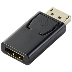 Renkforce RF-5506962 DisplayPort / HDMI adaptér [1x zástrčka DisplayPort - 1x HDMI zásuvka] černá pozlacené kontakty