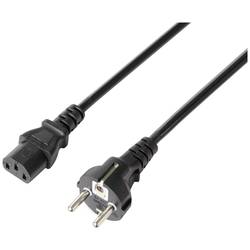 Sygonix SY-5243888 IEC kabel černá 3.00 m