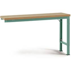 Manuflex WP7034.0001 Přístavný stůl PROFI speciální s multiplex deska, Šxhxv = 2000 x 700 x 740-1040 mm